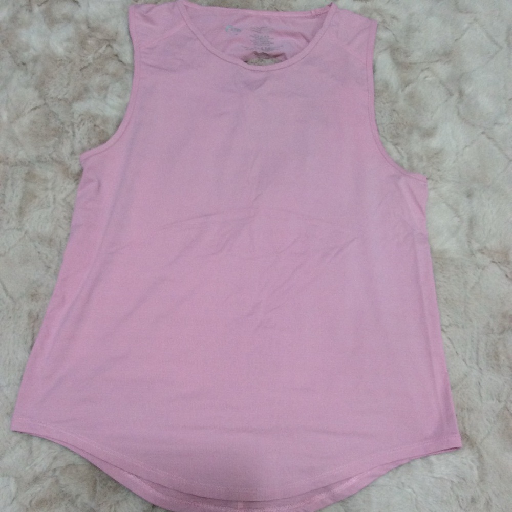 ZYIA Soft Pink Sleeveless Tee